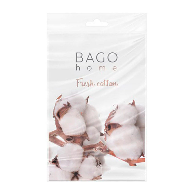 

Саше ароматическое BAGO home Свежий хлопок