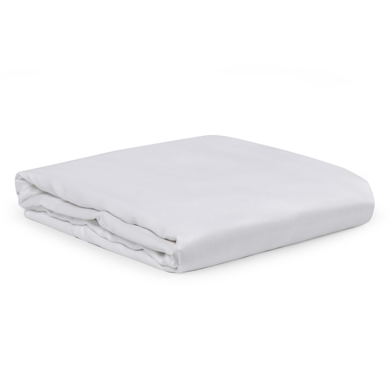 

Простыня 240 x 270 см Tkano Essential из сатина белый