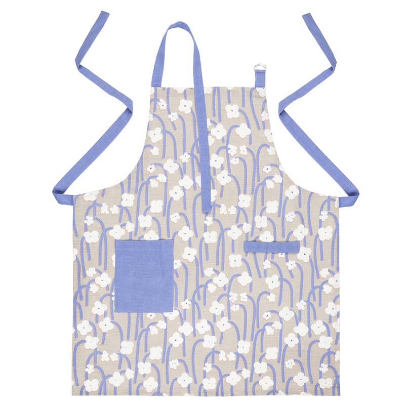 

Фартук из хлопка с принтом Полярный цветок из коллекции scandinavian touch, 70х80 см