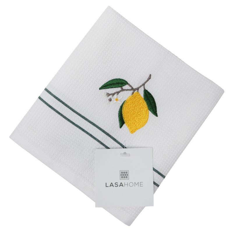 

Полотенце кухонное 50 х 70 см Lasa Home Citron зелёный