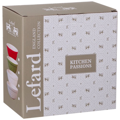 Салатник KITCHEN PASSIONS 26 х 26 х 12 см, серый