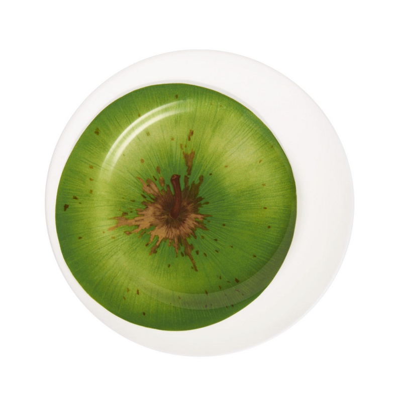 Тарелка десертная 21,5 см Taitu Freedom Apple зелёный Taitu CKH-1-81-B - фото 1