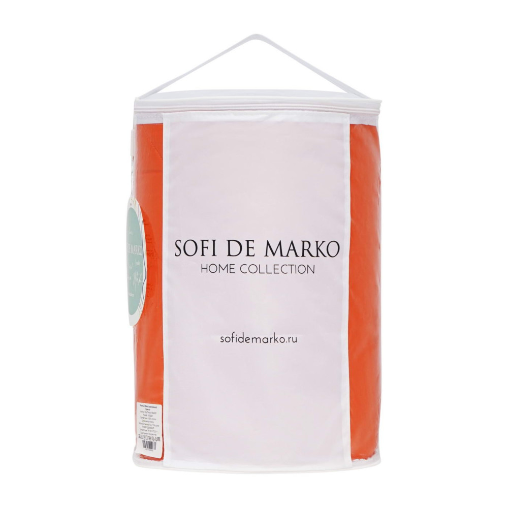 Одеяло 160 х 220 см Sofi de Marko Premium Mako оранжевый Sofi de Marko DMH-ОД-ПМ-ОР-160Х220 - фото 3