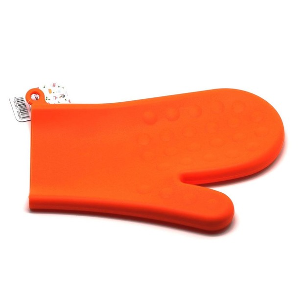Прихватка-варежка Atlantis силикон оранжевый silkcare шелковая варежка для пилинга classic