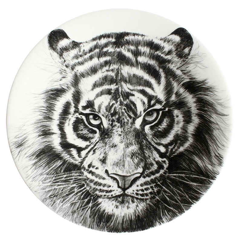 Тарелка десертная 22 см Taitu Wild Spirit Tiger кружка с крышкой 450 мл taitu wild spirit zebra