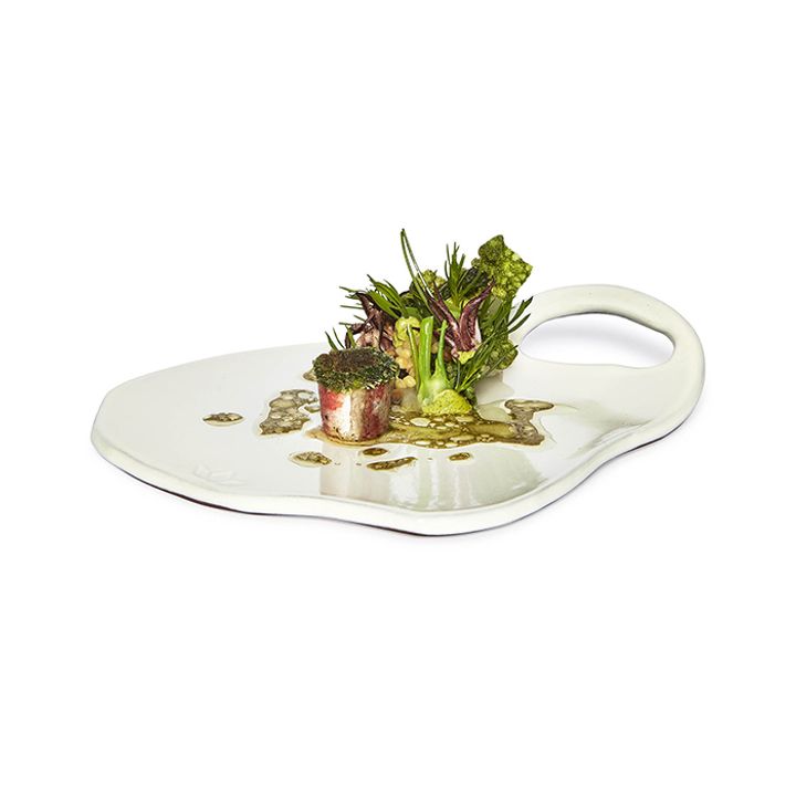 Тарелка для сервировки 31 х 22 см Dutchdeluxes Ted белый от CookHouse