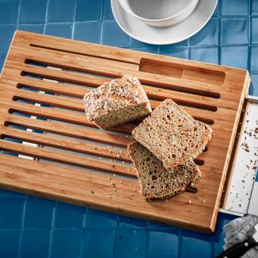 Разделочная доска WMF Cutting Board для хлеба с поддоном
