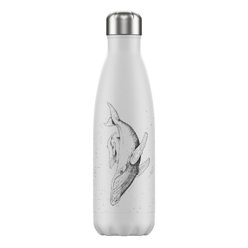 

Термос Chilly's Bottles sea life 500 мл whale