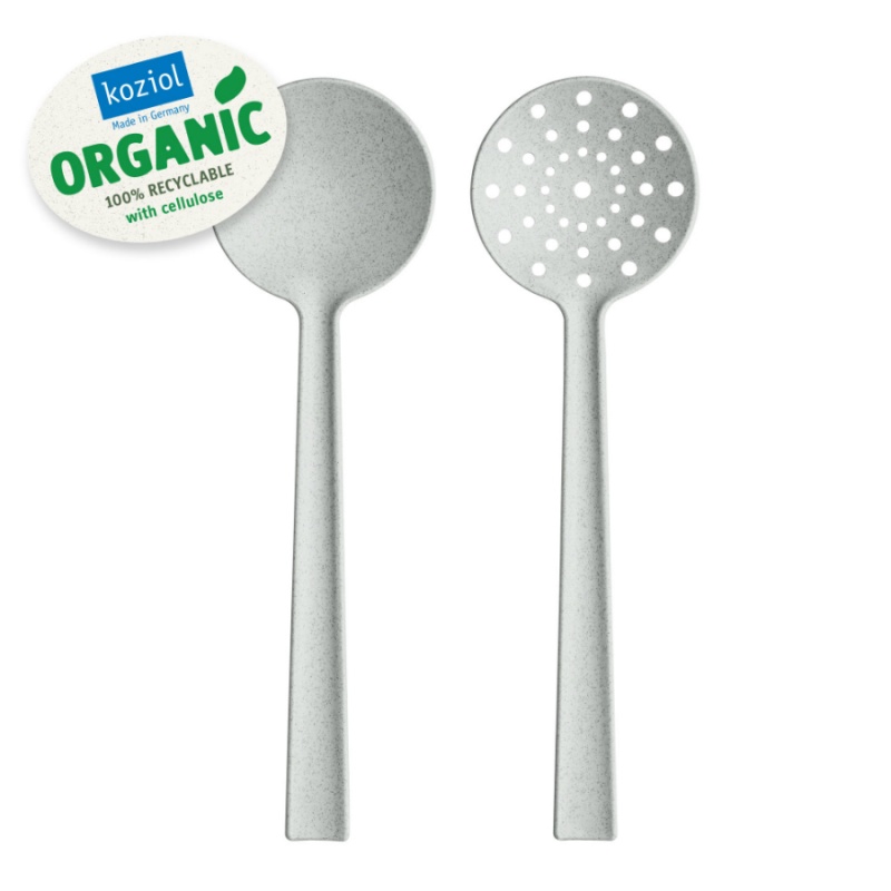 

Приборы для салата Palsby organic 26 см серые