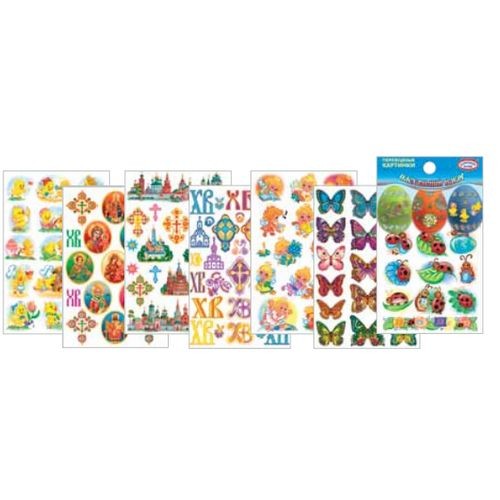 Набор пасхальный "Переводные картинки" в ассортименте