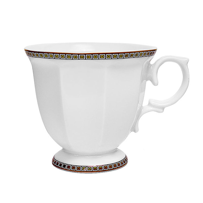 Чашка чайная 8 см Wallendorfer Soren Gold чашка с блюдцем чайная 200 мл tognana favola beige