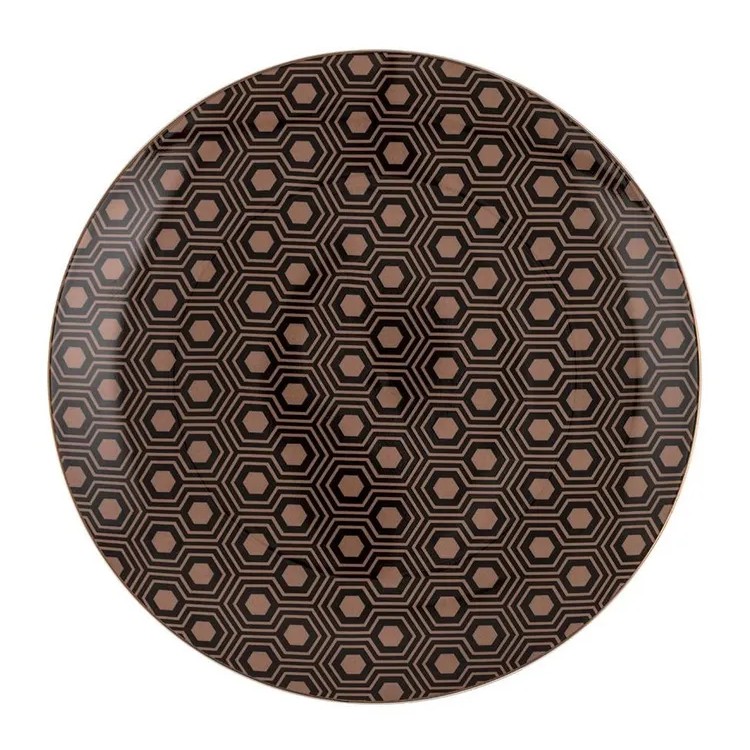 Тарелка обеденная без борта фарфоровая 27 см Nadoba Mari Anna 1294₽