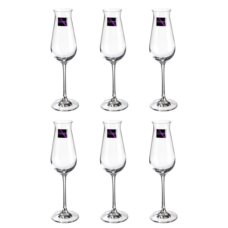 Набор бокалов для шампанского 6 шт. 240 мл Lucaris "Desire" Lucaris CKH-3LS10SL0806G0000 - фото 1