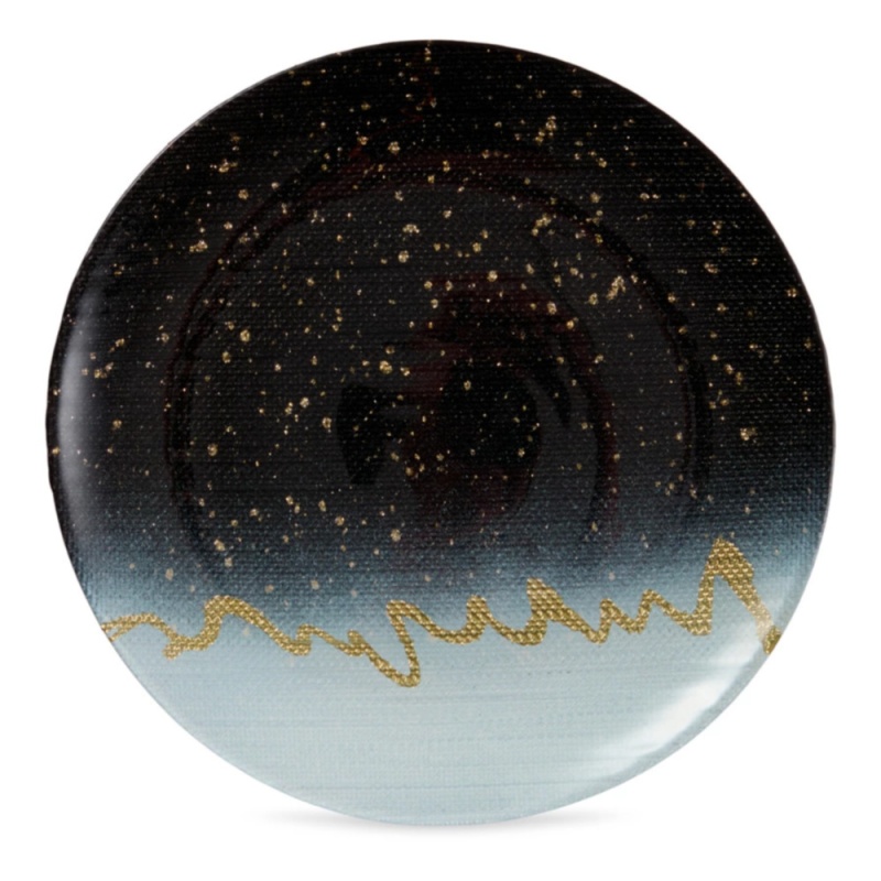 Тарелка 21 см Akcam Вега черный 1190₽