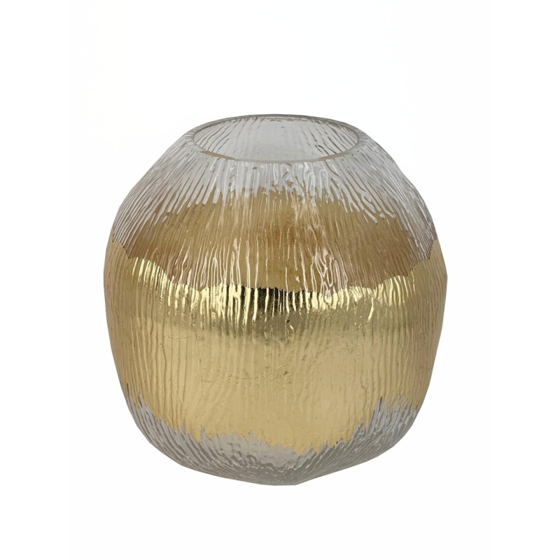 Ваза для цветов круглая 20 см Dariis Сияние