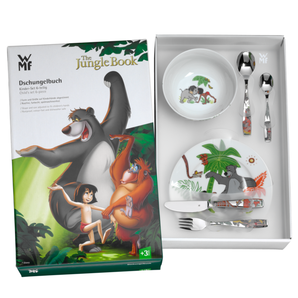 Набор детской посуды WMF Jungle 6 предметов