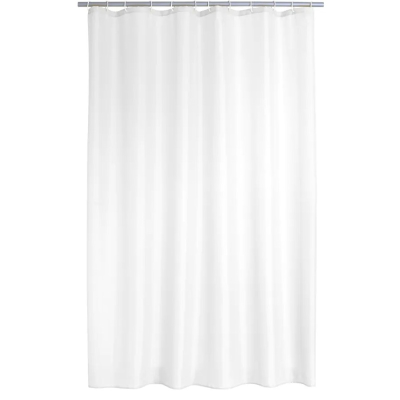 Штора для ванной комнаты 180 х 200 см Ridder Clean белый перчатки универсальные clean wrap pastel размер l натуральный латекс
