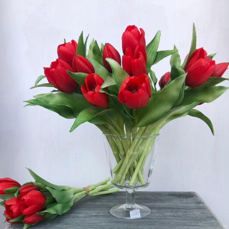 Букет тюльпанов 30 см MayBlummy красный MayBlummy CKH-9309