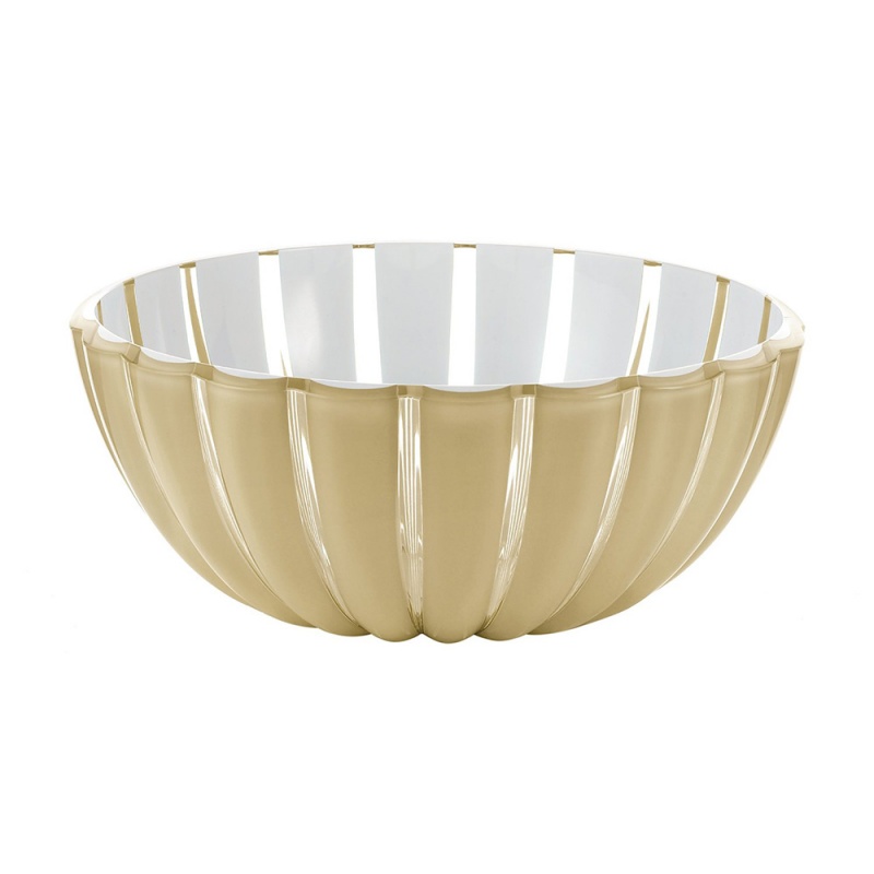 

Салатница Guzzini Grace 25 см бежевая