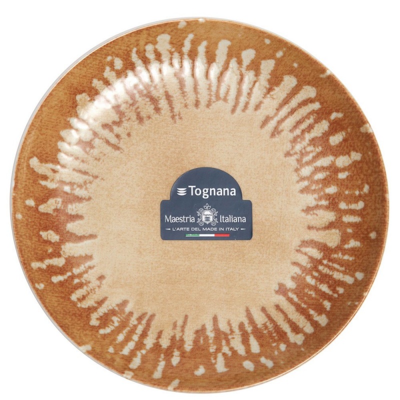 Тарелка десертная 20 см Tognana Coupe Goblin Beige тарелка суповая 20 см tognana coupe goblin beige