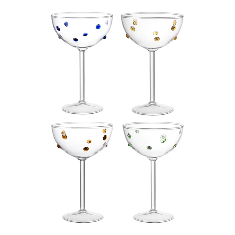 Набор креманок 4 шт 225 мл Pom-pon 4700₽