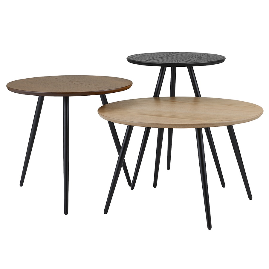 Набор кофейных столиков 3 шт. Sodano Berg CKH-AK-TS004 - фото 2
