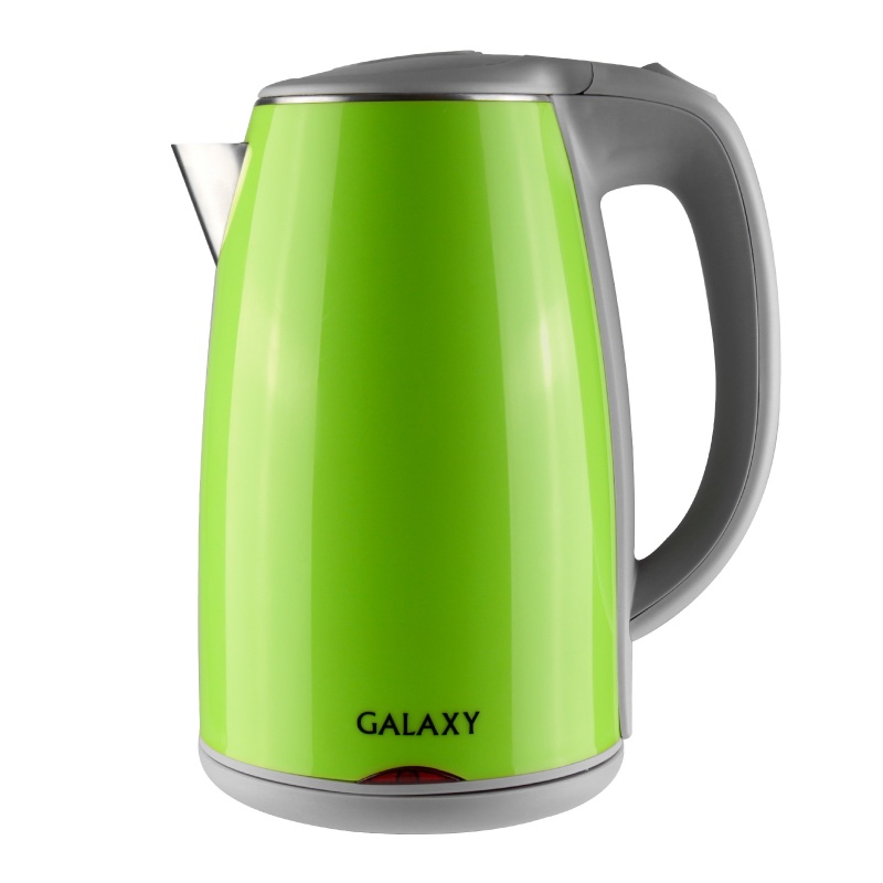 Чайник электрический 1,7 л Galaxy GL0307 зелёный чайник электрический 1 5 л galaxy line gl0327 мятный
