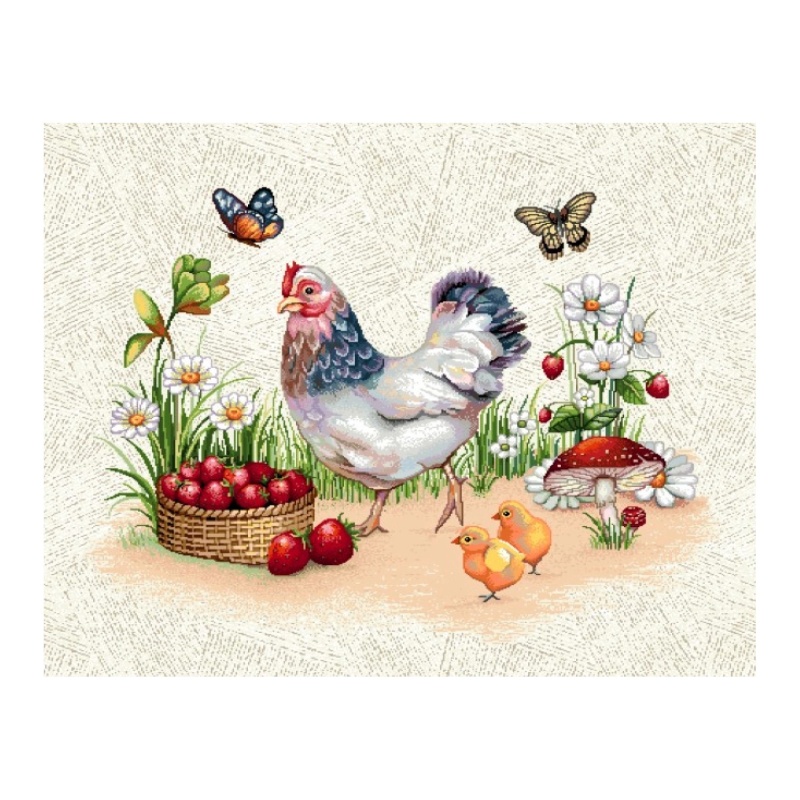 Салфетка 35 х 45 см Le Gobelin Кантри Петушок