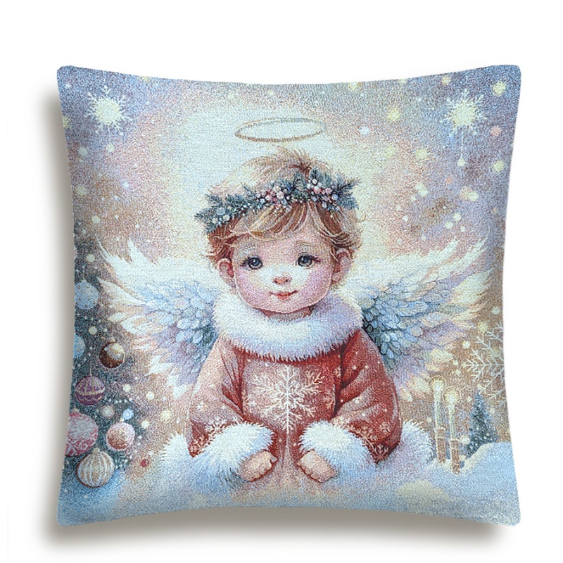 Подушка 44 х 44 см Le Gobelin Хранитель Рождества сиреневая 1195₽