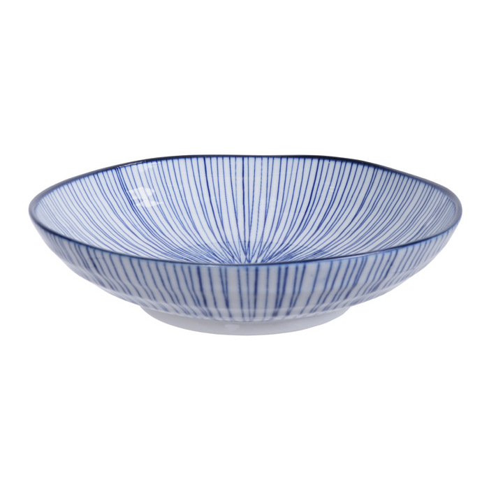 Тарелка 21 см Tokyo Design Nippon Blue тарелка 20 см tokyo design flora japonica клён