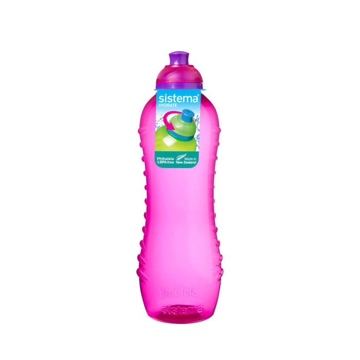 Бутылка для воды 620 мл Sistema Hydrate розовый Sistema DMH-795_КРАСНЫЙ - фото 1