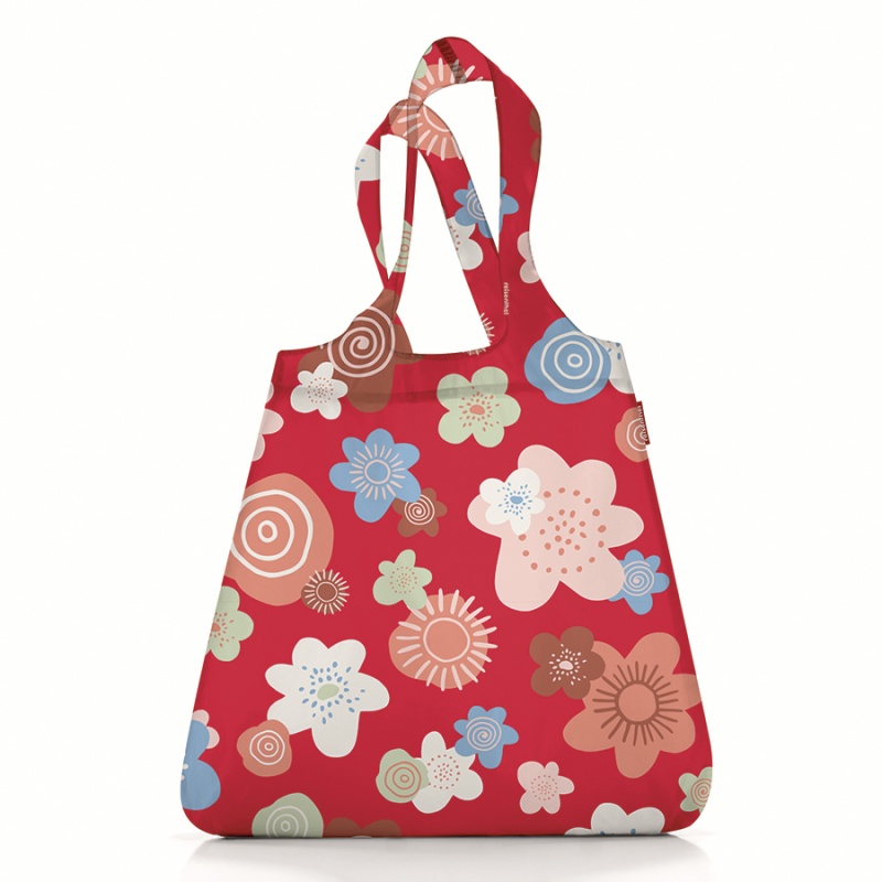 

Сумка складная Reisenthel Mini Maxi Shopper Flowers красный