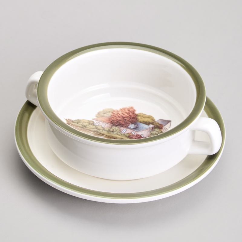 Бульонница с блюдцем 250 мл Lefard Family house 1890₽