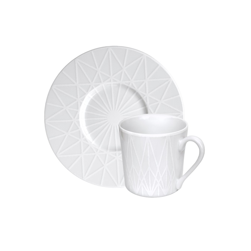Чашка кофейная 100 мл Taitu White Fantasy форма для запекания фарфор 23х18 5х4 5 см atmosphere nordic at k3054