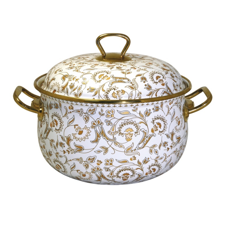 

Кастрюля Anna Manelis Империя 3,1 л с металлической крышкой