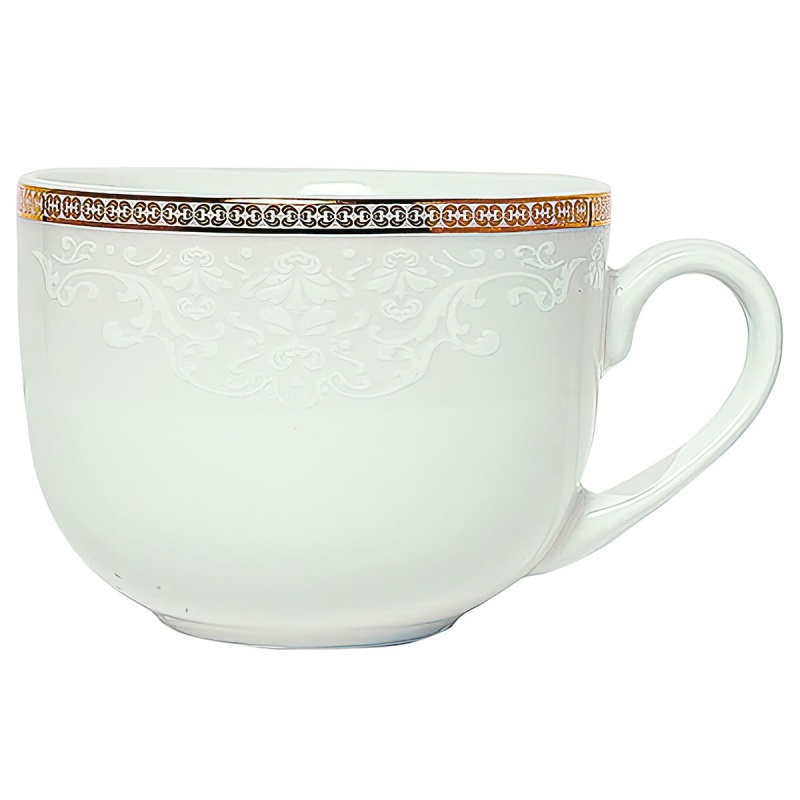 Чашка чайная 150 мл Zarin Iran Riva Gold чашка фарфоровая чайная coral 250 мл белый