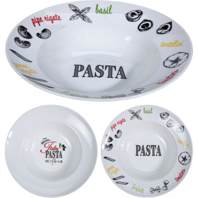 Тарелка для пасты 27 см "Pasta" в ассортименте Excellent Houseware CKH-DN3000020 - фото 1