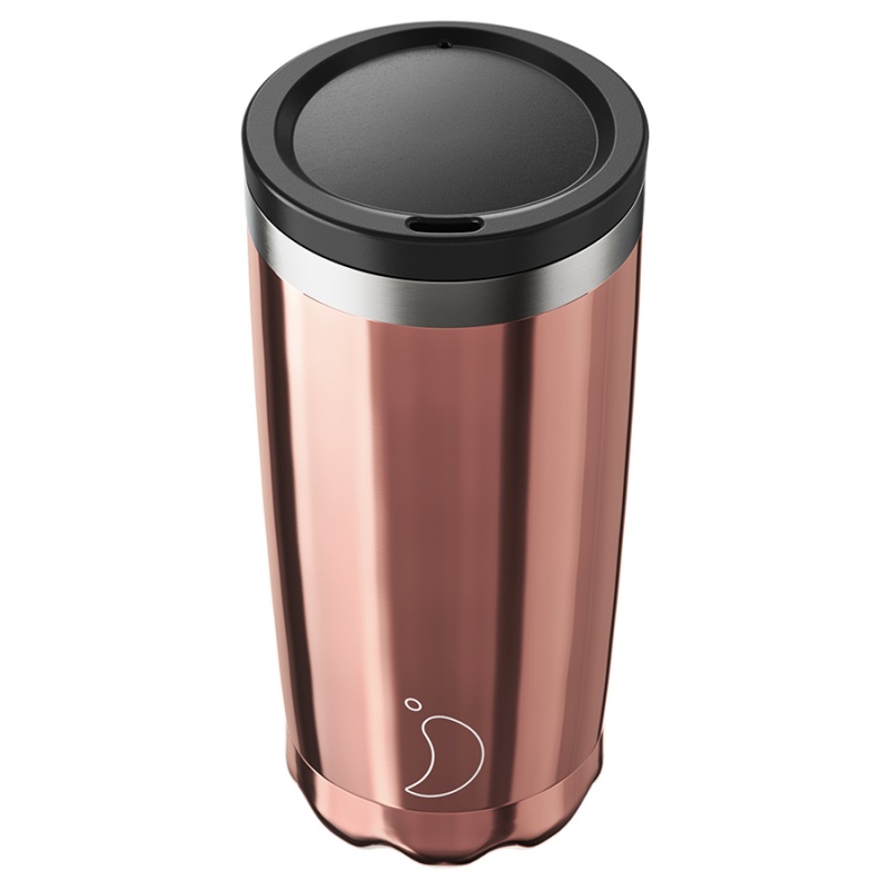 

Термокружка 500 мл Chilly's Bottles Coffee Cup Розовое золото
