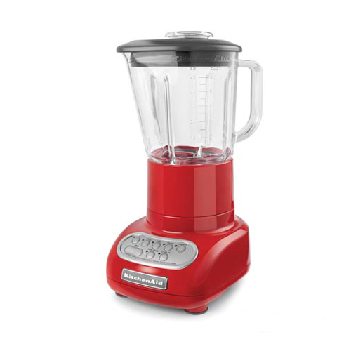 Блендер со стеклянным стаканом полупроф. Kitchen Aid 1,5 л красный