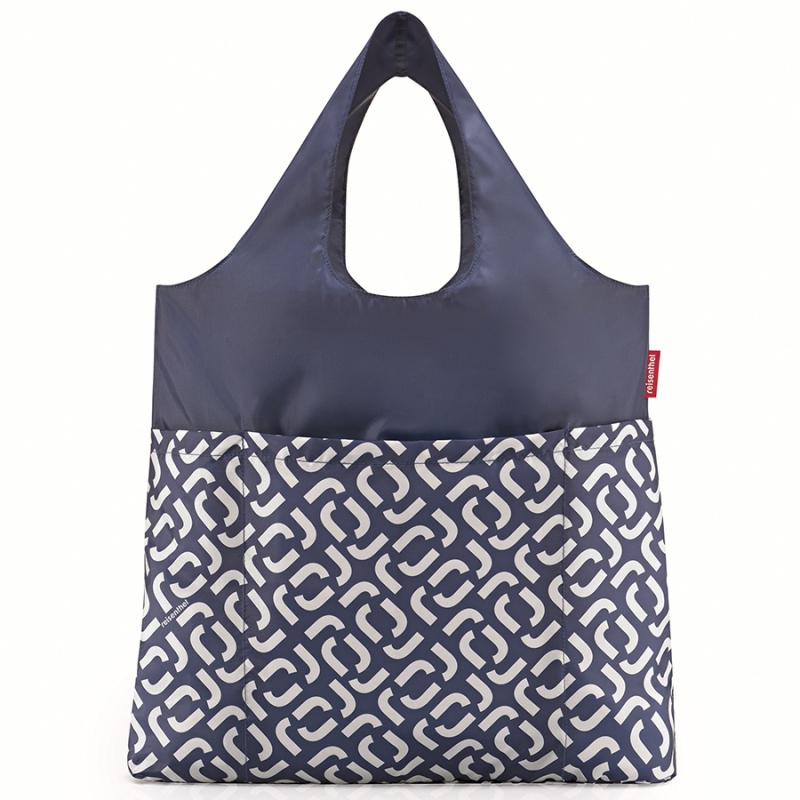 

Сумка складная Reisenthel Mini Maxi Shopper Plus signature navy