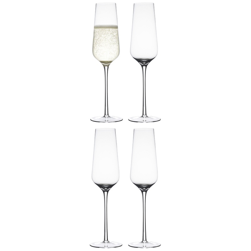 Набор бокалов для шампанского 370 мл Liberty Jones Flavor 4 шт