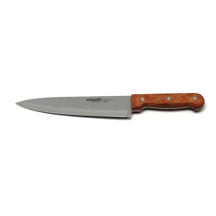 Нож поварской 20 см Atlantis Classic нож для нарезки 16 5 см atlantis classic