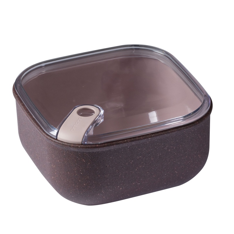 Контейнер квадратный 2000 мл Omada Pull Box фиолетовый