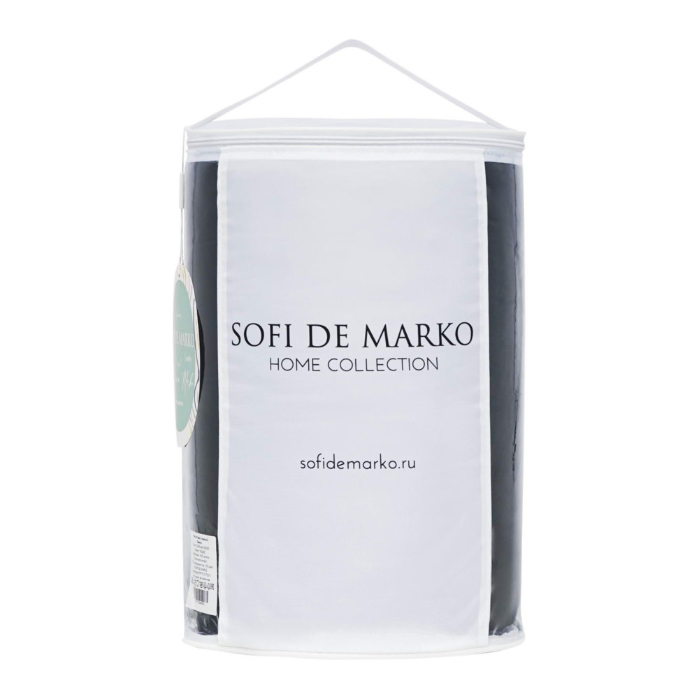 Одеяло 160 х 220 см Sofi de Marko Premium Mako чёрный Sofi de Marko DMH-ОД-ПМ-ЧР-160Х220 - фото 4