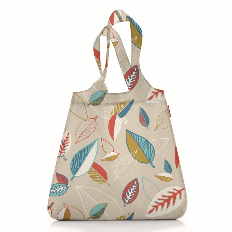 

Сумка складная Reisenthel Mini Maxi Shopper Leaves бежевый