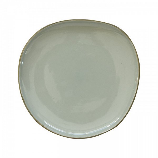 Тарелка закусочная 22 см Easy Life Organica зеленый тарелка декоративная 23х23х5 см керамика