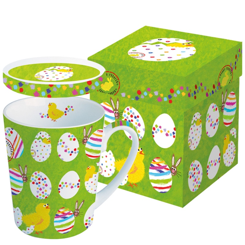 Кружка 250 мл Paperproducts Design Easter Buddies easter theme stickers labels roll 500 total labels easter eggs design stickers perfect for surprise toys easter baskets gifts