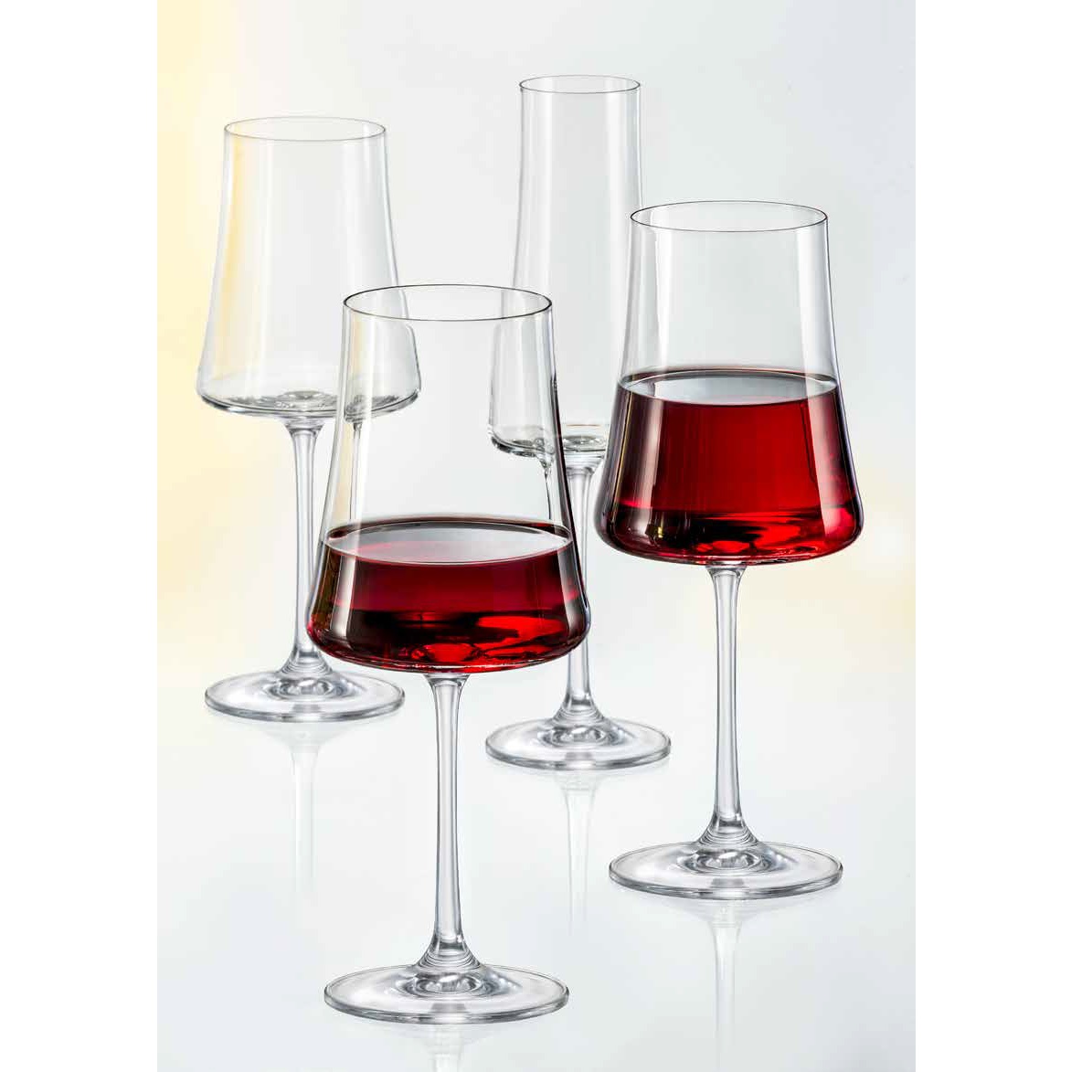 Набор бокалов для вина 6 шт. 360 мл BOHEMIA Crystal Xtra BOHEMIA Crystal CKH-40862/360 CKH-40862/360 - фото 3