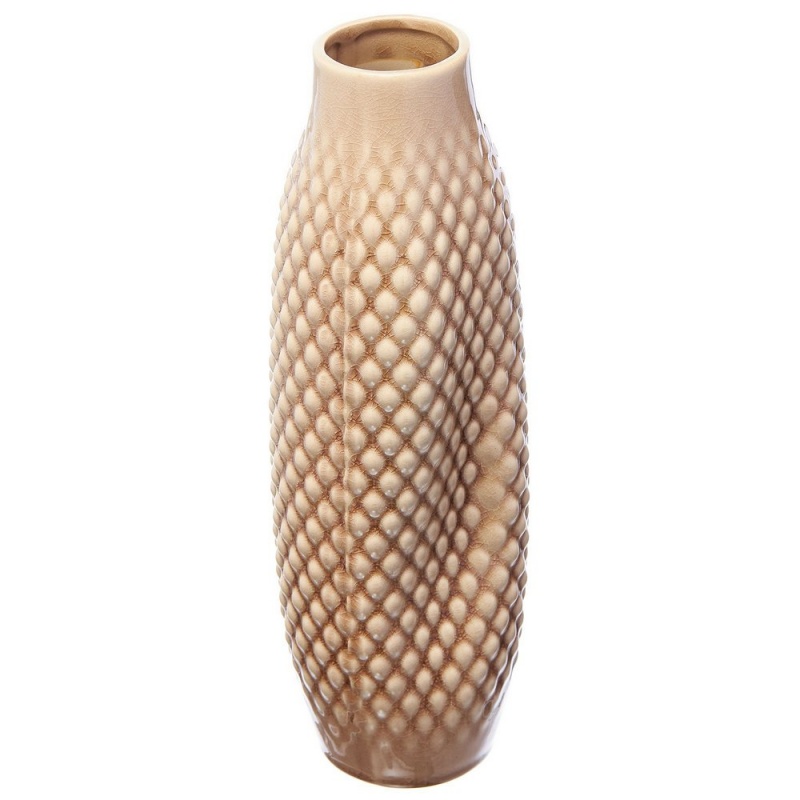 Ваза 28 см Kersten BV Cocooning коричневый ваза kersten bv seaworld shell золотистый