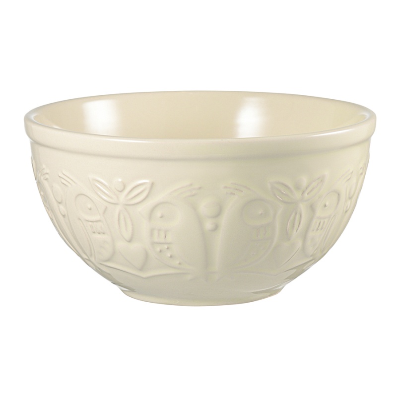 Миска 15л Birds of Paradise кремовая 1690₽